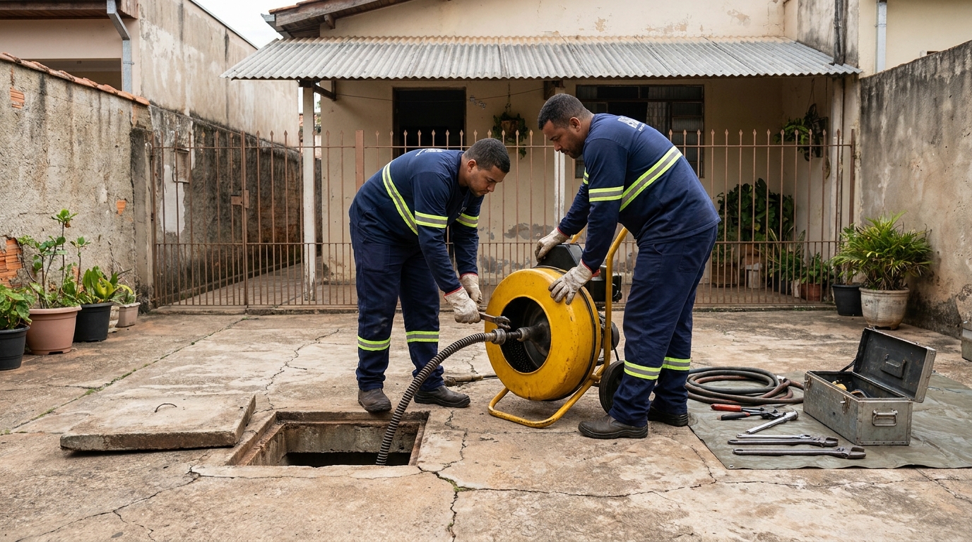 Desentupimento de esgoto perto de mim em Cascavel‑PR